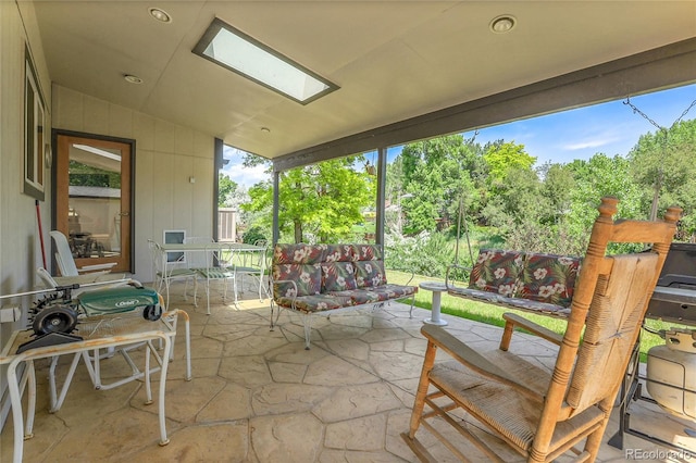 6425 W Frost Dr, Littleton, CO 80128 - view of patio / terrace with an outdoor hangout area