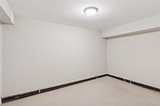 3190 S Detroit St, Denver, CO 80210 - unfurnished room with concrete floors