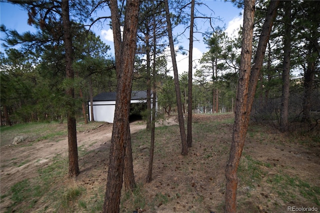 14546 Pine View Rd, Larkspur, CO 80118 - view of yard