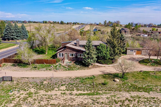4586 N 95th St, Lafayette, CO 80026 - aerial view of sparsely populated area
