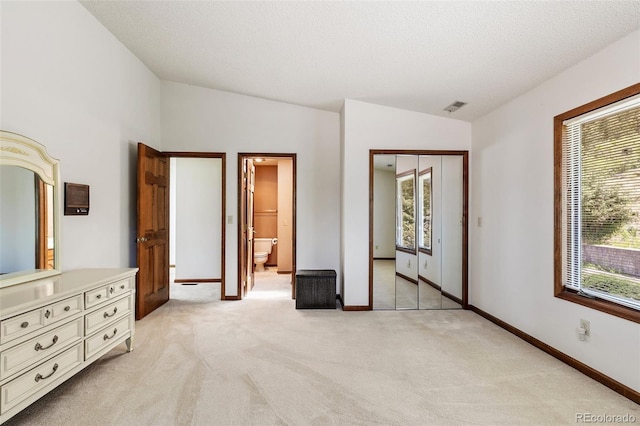 4 Pine Rd, Colorado Springs, CO 80906 - bedroom with light colored carpet, baseboards, and vaulted ceiling