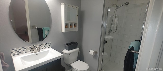 4220 E 119th Pl Unit A, Thornton, CO 80233 - bathroom featuring a shower stall and vanity