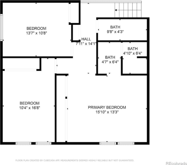 3832 S Quebec St, Denver, CO 80237 - home floor plan