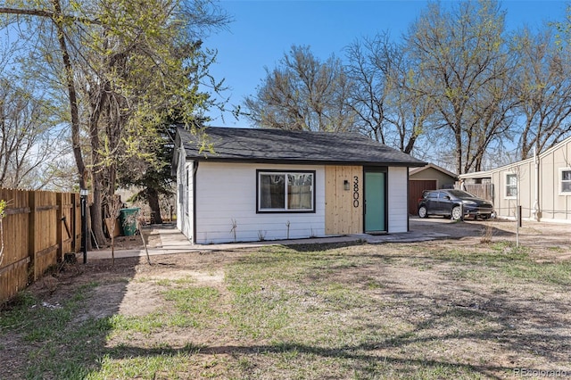 3800 W Eisenhower Blvd, Loveland, CO 80537 - view of outbuilding featuring fence