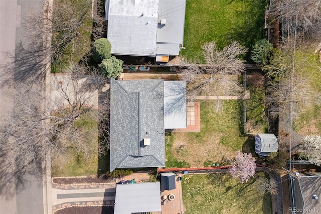 1325 S Grape St, Denver, CO 80222 - aerial view of property and surrounding area