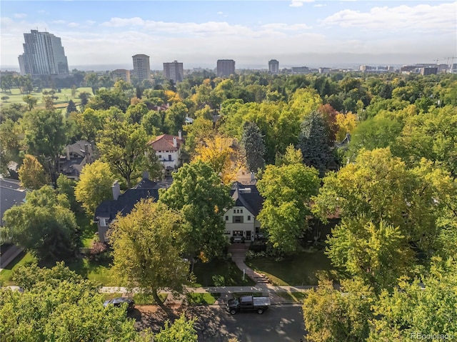 aerial view