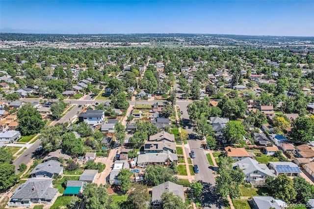 4883 Perry St, Denver, CO 80212 - aerial overview of property's location featuring nearby suburban area