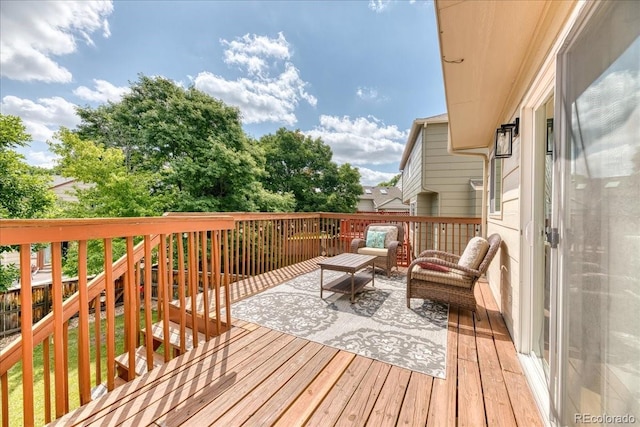 5075 Weeping Willow Cir, Highlands Ranch, CO 80130 - view of wooden terrace