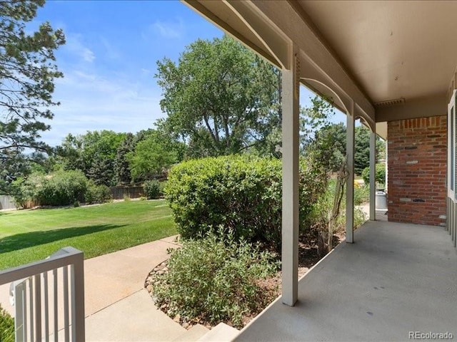 7101 W Yale Ave Unit 1305, Denver, CO 80227 - view of patio