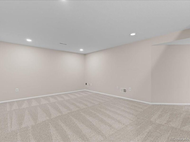 7101 W Yale Ave Unit 1305, Denver, CO 80227 - carpeted spare room featuring recessed lighting