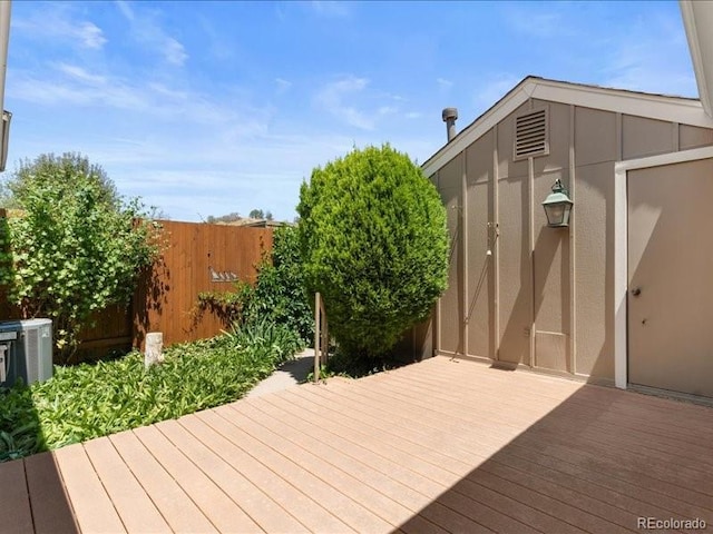 7101 W Yale Ave Unit 1305, Denver, CO 80227 - view of wooden terrace