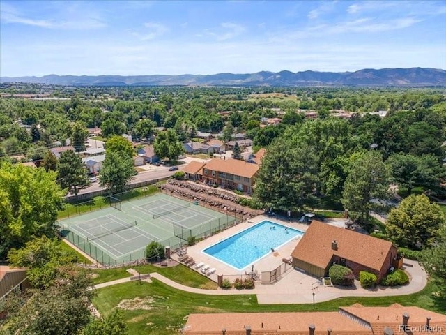 7101 W Yale Ave Unit 1305, Denver, CO 80227 - drone / aerial view of a mountain backdrop