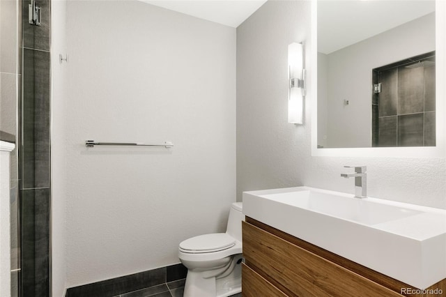 3473 Beeler St, Denver, CO 80238 - bathroom with vanity and tile patterned flooring