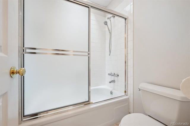 1254 S Yosemite Way Unit 99, Denver, CO 80247 - full bath with enclosed tub / shower combo and toilet