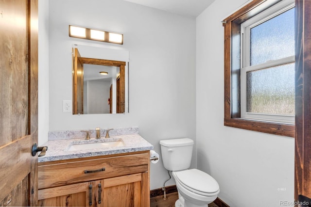 573 Beasley Blvd, Cotopaxi, CO 81223 - half bathroom featuring toilet and vanity