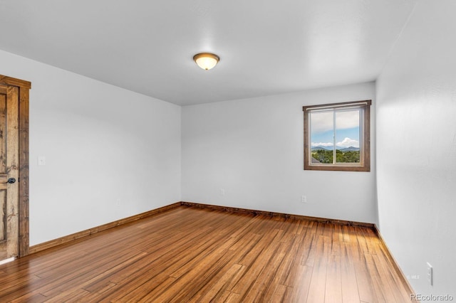 573 Beasley Blvd, Cotopaxi, CO 81223 - spare room featuring hardwood / wood-style floors