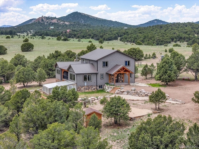 573 Beasley Blvd, Cotopaxi, CO 81223 - view of mountain backdrop featuring rural landscape