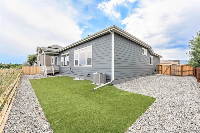 7293 Xenophon Ct, Arvada, CO 80004 - back of house with a fenced backyard