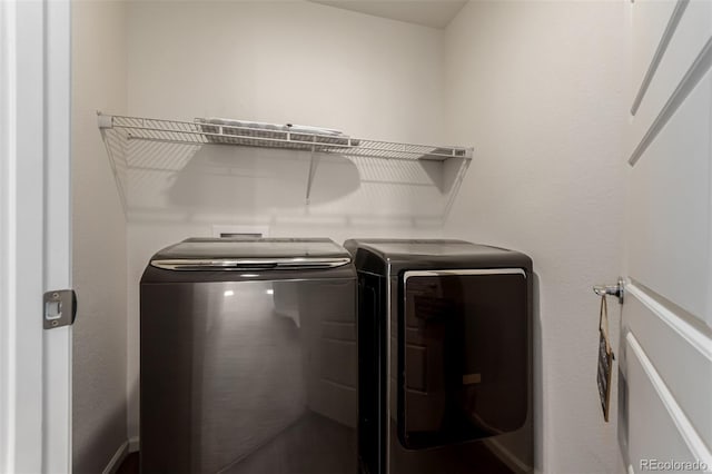 3805 N Himalaya Rd Unit 1, Denver, CO 80249 - laundry area featuring washing machine and clothes dryer