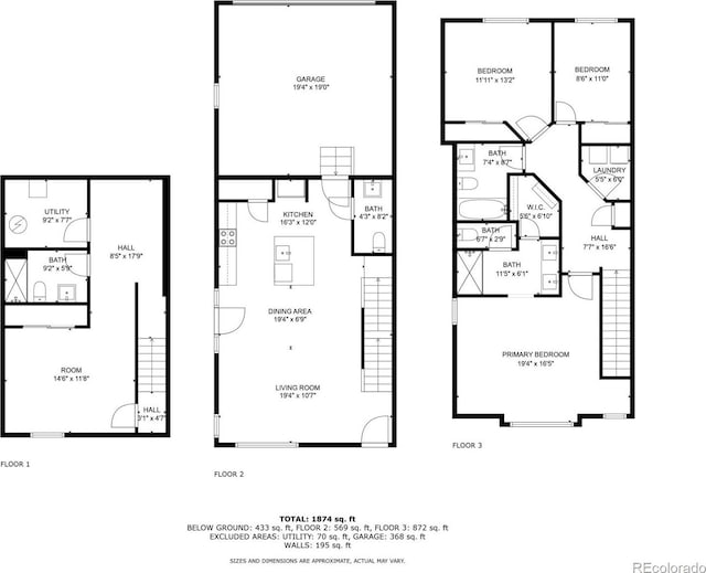 3805 N Himalaya Rd Unit 1, Denver, CO 80249 - view of property floor plan
