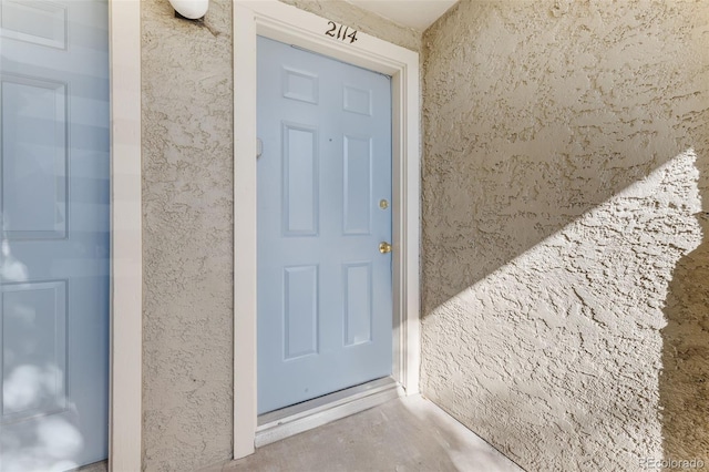 view of entrance to property