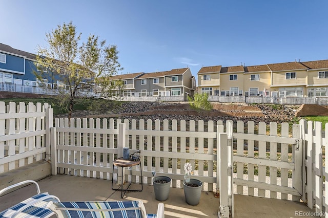 8199 Welby Rd Unit 3102, Denver, CO 80229 - view of patio / terrace featuring a residential view