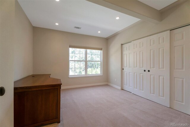 24733 E Park Crescent Dr, Aurora, CO 80016 - unfurnished office featuring light carpet and recessed lighting