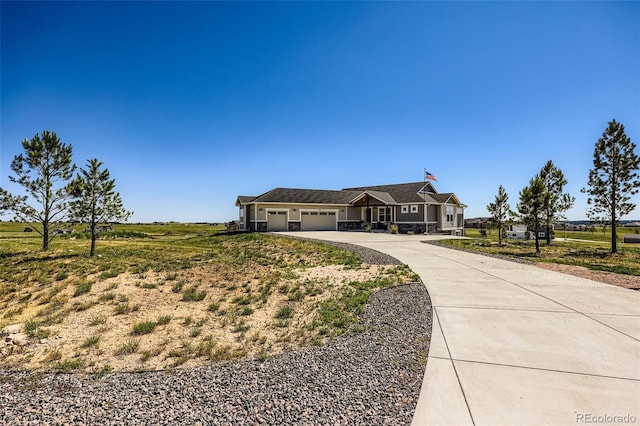 229 High Meadows Loop, Elizabeth, CO 80107 - ranch-style house with an attached garage and concrete driveway