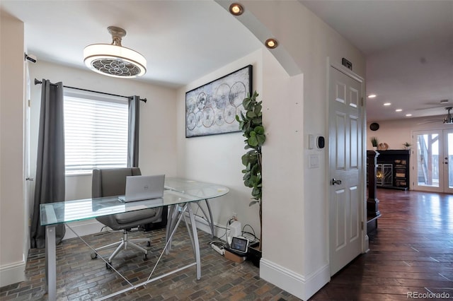 3807 S Atchison Way, Aurora, CO 80014 - office space featuring baseboards and recessed lighting