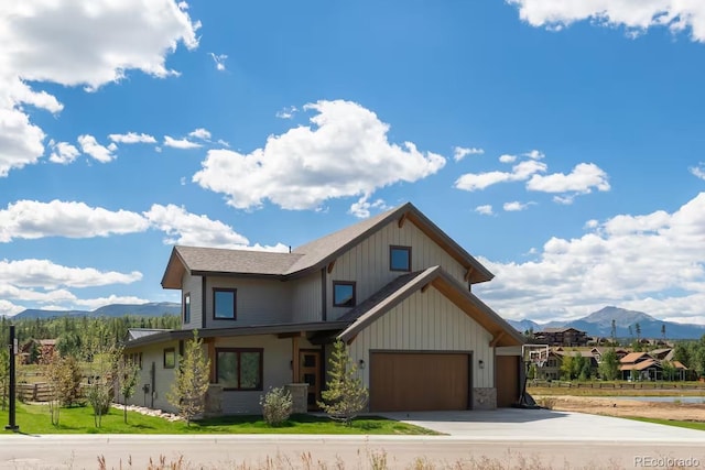 277 Hay Meadow Dr, Fraser, CO 80442 - view of front of property featuring a mountain view and concrete driveway