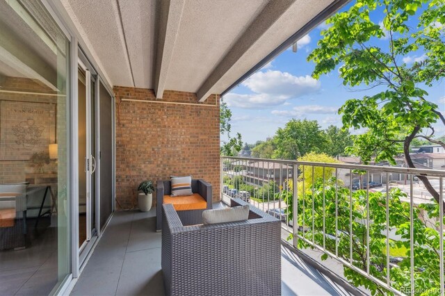 4801 E 9th Ave Unit 402S, Denver, CO 80220 - view of balcony