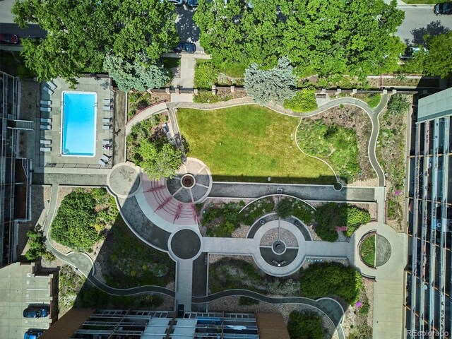 4801 E 9th Ave Unit 402S, Denver, CO 80220 - aerial overview of property's location