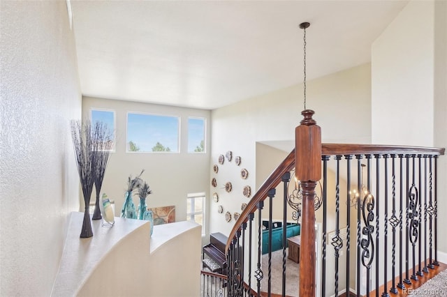 view of staircase
