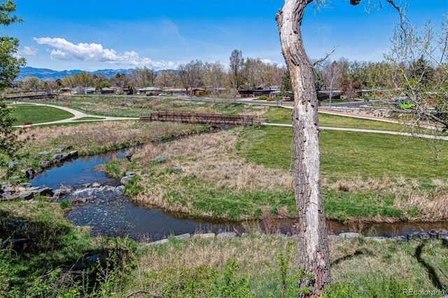 surrounding community featuring a mountain view