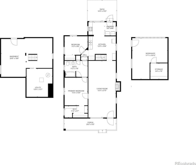 3147 W 39th Ave, Denver, CO 80211 - property floor plan