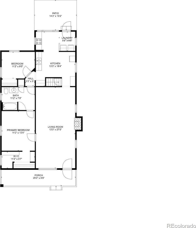 3147 W 39th Ave, Denver, CO 80211 - room layout