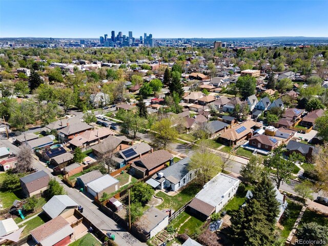 3147 W 39th Ave, Denver, CO 80211 - aerial overview of property's location
