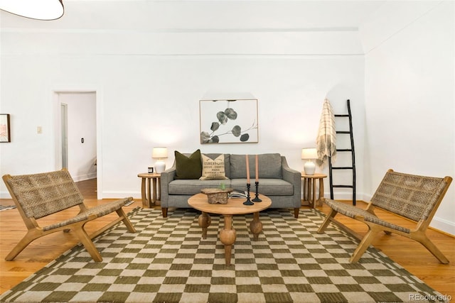 3147 W 39th Ave, Denver, CO 80211 - living room featuring wood finished floors and baseboards