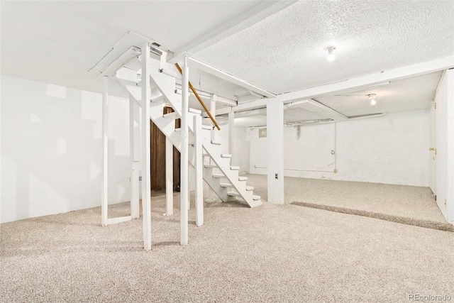 3147 W 39th Ave, Denver, CO 80211 - finished basement featuring carpet flooring and stairway