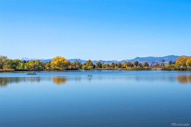 3147 W 39th Ave, Denver, CO 80211 - water view with mountains