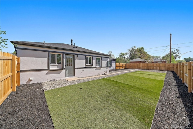 3216 Elizabeth, Denver, CO 80205 - rear view of house with stucco siding