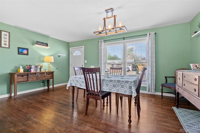 11320 Irma Dr, Northglenn, CO 80233 - dining space with wood finished floors and baseboards