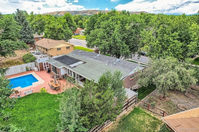 bird's eye view