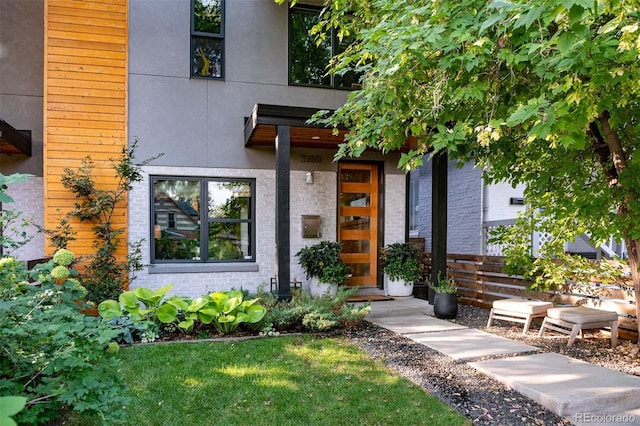 3168 W 29th Ave, Denver, CO 80211 - view of exterior entry with stucco siding