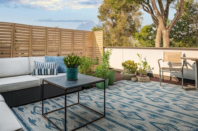 3168 W 29th Ave, Denver, CO 80211 - view of patio / terrace featuring an outdoor hangout area