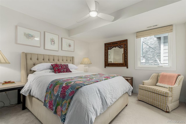 3168 W 29th Ave, Denver, CO 80211 - bedroom featuring carpet and a ceiling fan