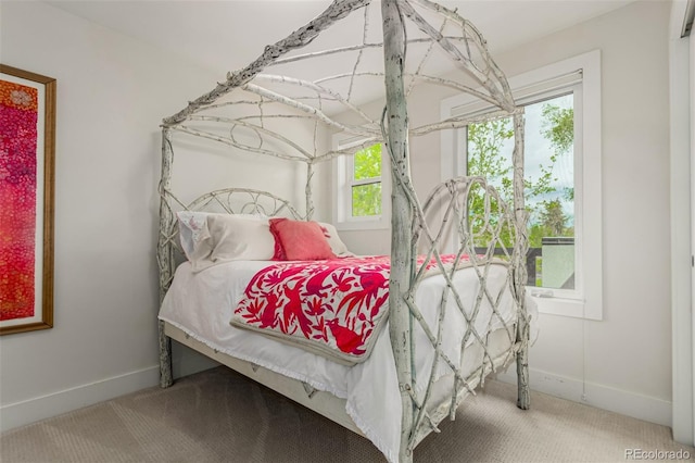 3168 W 29th Ave, Denver, CO 80211 - bedroom with baseboards and carpet