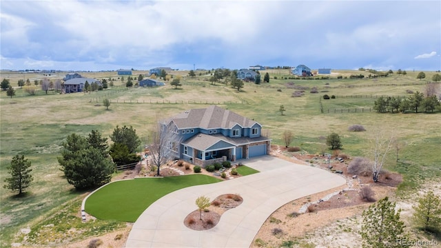 2339 Elkhorn St, Parker, CO 80138 - overview of rural landscape