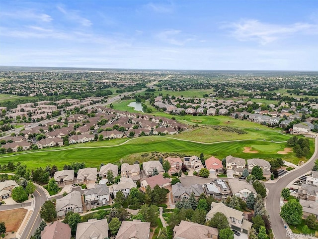 6542 S Tempe St, Aurora, CO 80016 - aerial perspective of suburban area with a golf club