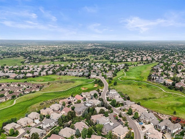 6542 S Tempe St, Aurora, CO 80016 - aerial view of property's location with nearby suburban area and a golf club